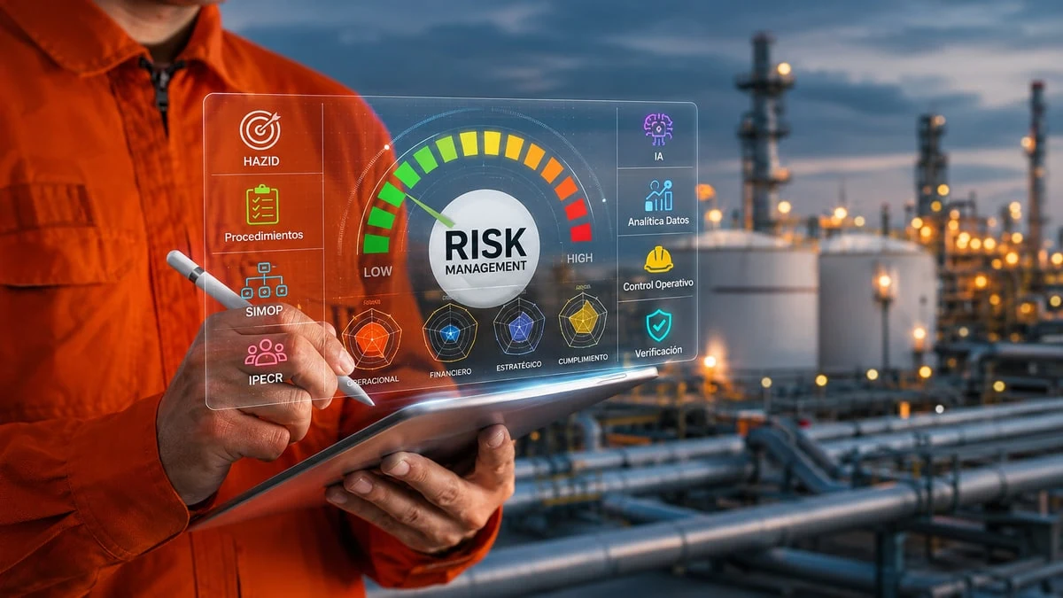 Gestión de riesgos y controles críticos en industria