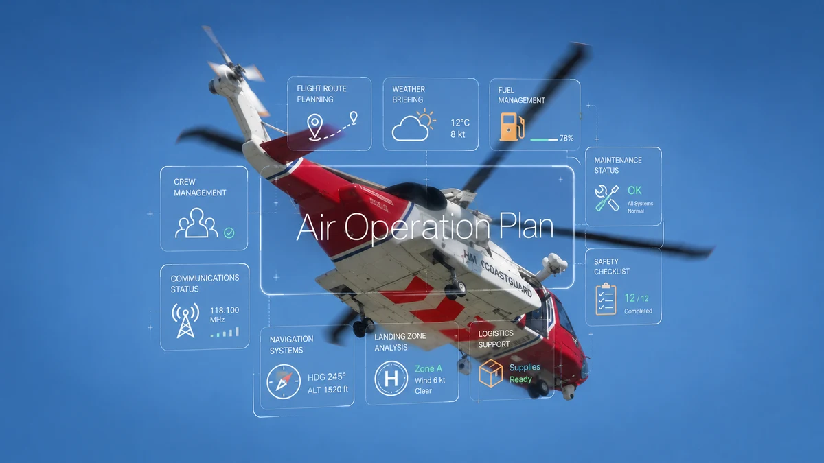 Planeación de Operaciones Aéreas con Helicóperos