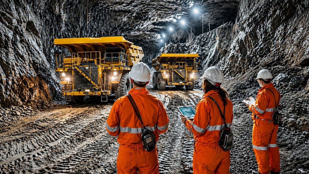 Supervisión y seguimiento en campo en minería